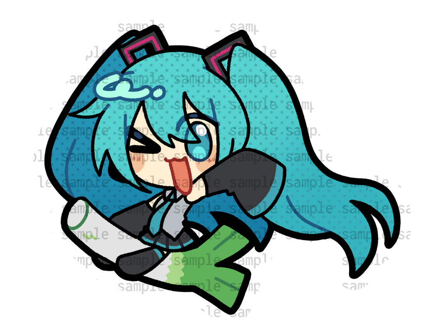 Unused sticker for VOXXAZINE